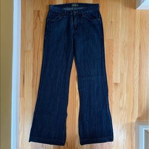 James Jeans Dry Aged Denim Flare Jeans